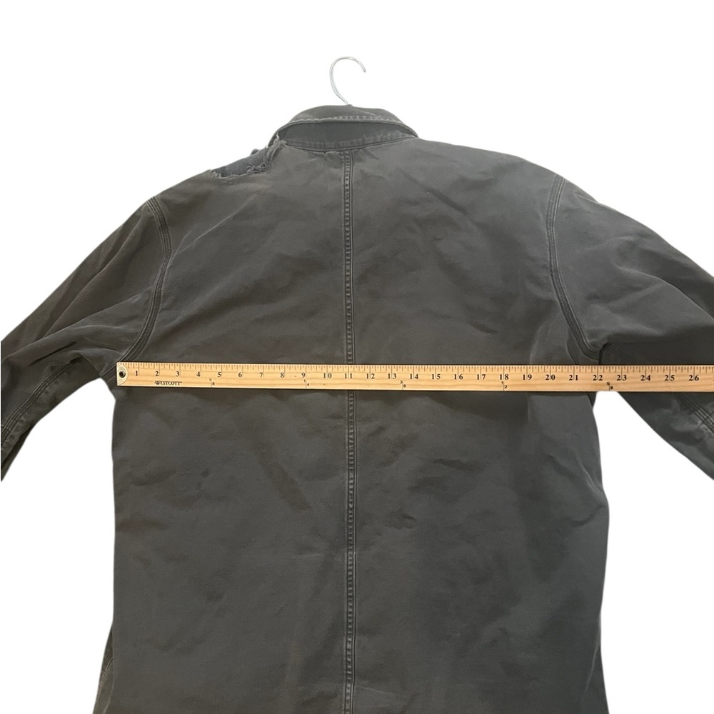 Vintage 1970’s Distressed Carhartt Blanket Lined Denim Detroit Jacket Large - Picture 14 of 15